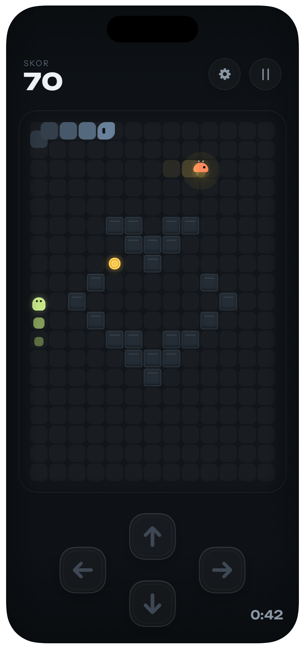 SnakeBait gameplay screen